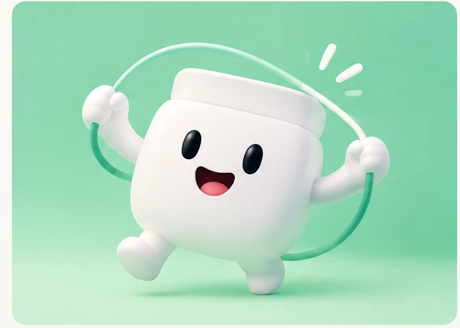 Flosso mascot