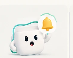 Flosso mascot reminder
